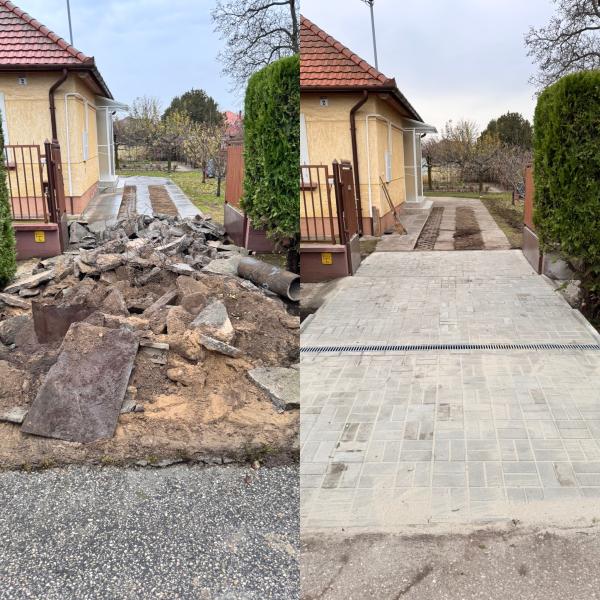 Térkövezés ár 2026